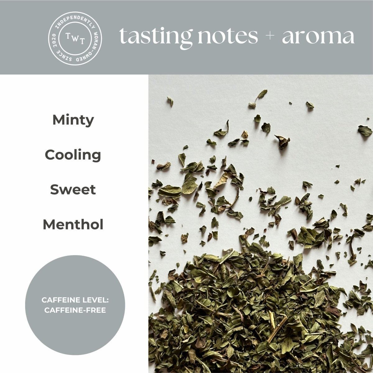 Peppermint Mini Tea Tube (5 tea bags)