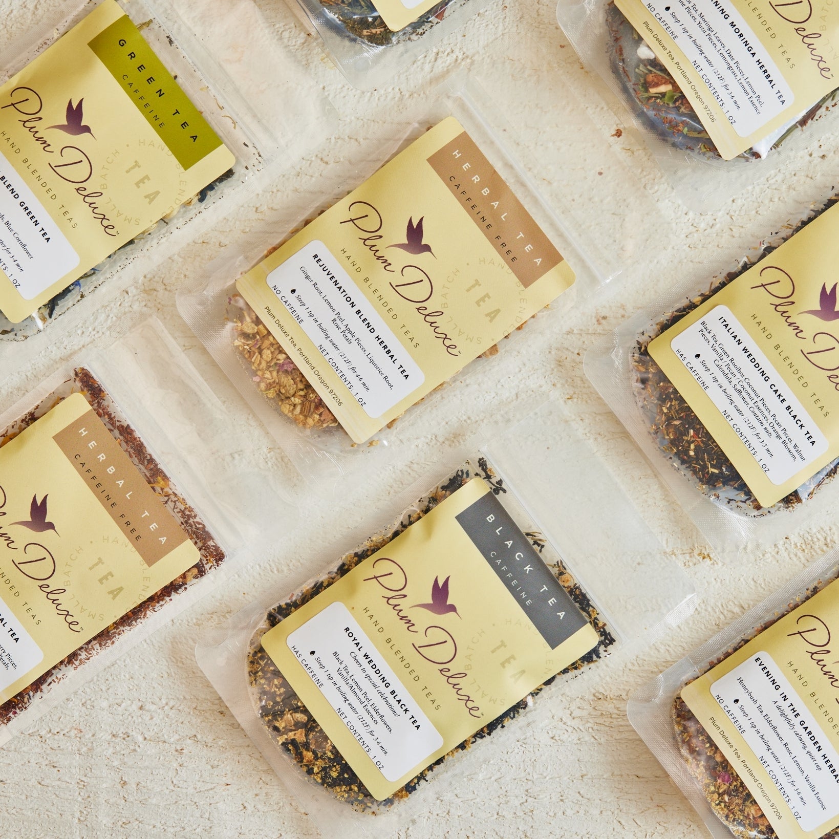 Plum Deluxe Sampler Pack [6-Pack Variety of Flavors]