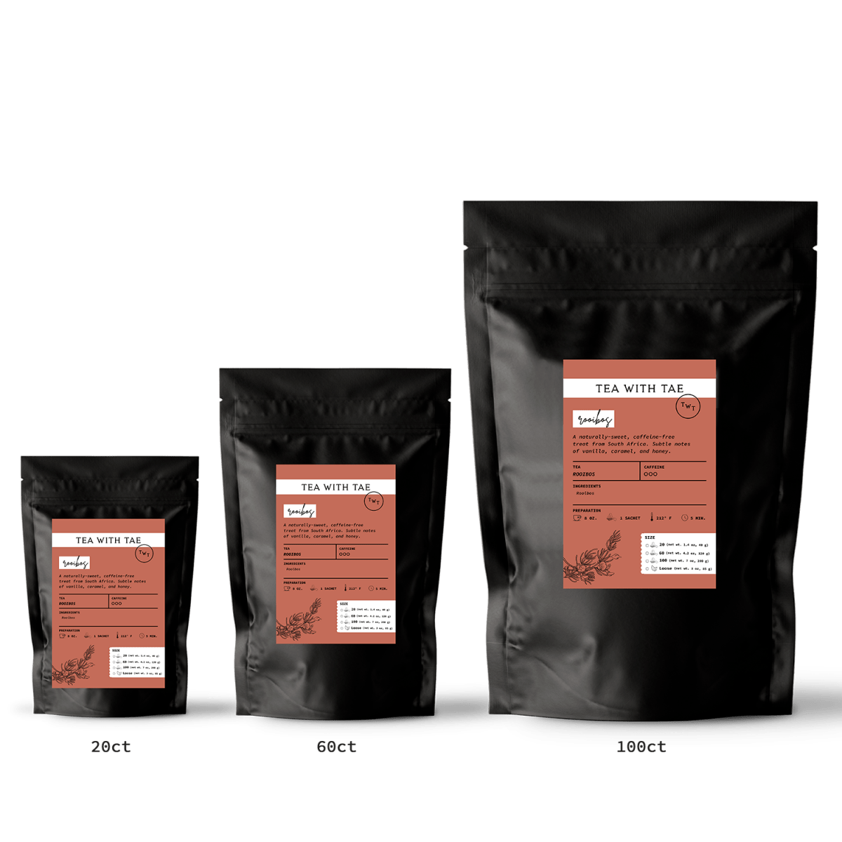 Translucent Rooibos Pouch Rooibos Pouch