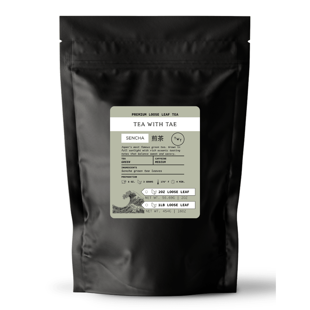 Sencha Green Tea Pouch (2oz. or 1lb.)