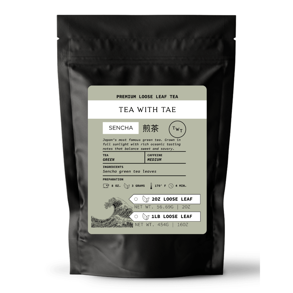 Sencha Green Tea Pouch (2oz. or 1lb.)