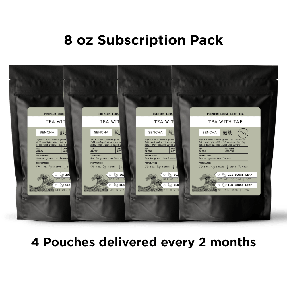 Sencha Green Tea Pouch (2oz. or 1lb.)