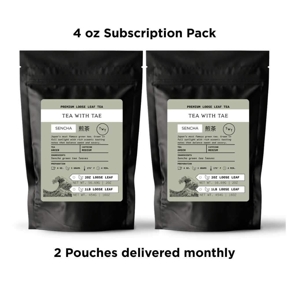 Sencha Green Tea Pouch (2oz. or 1lb.)