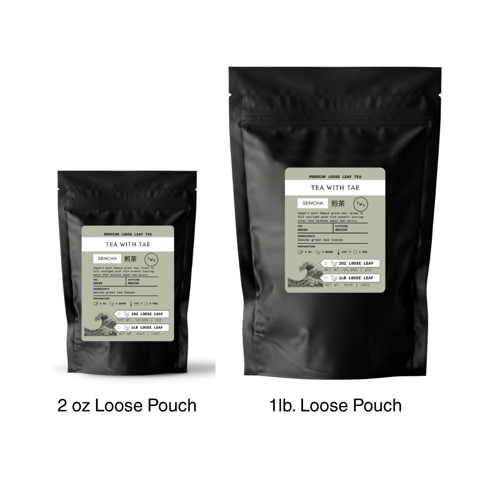 Sencha Green Tea Pouch (2oz. or 1lb.)