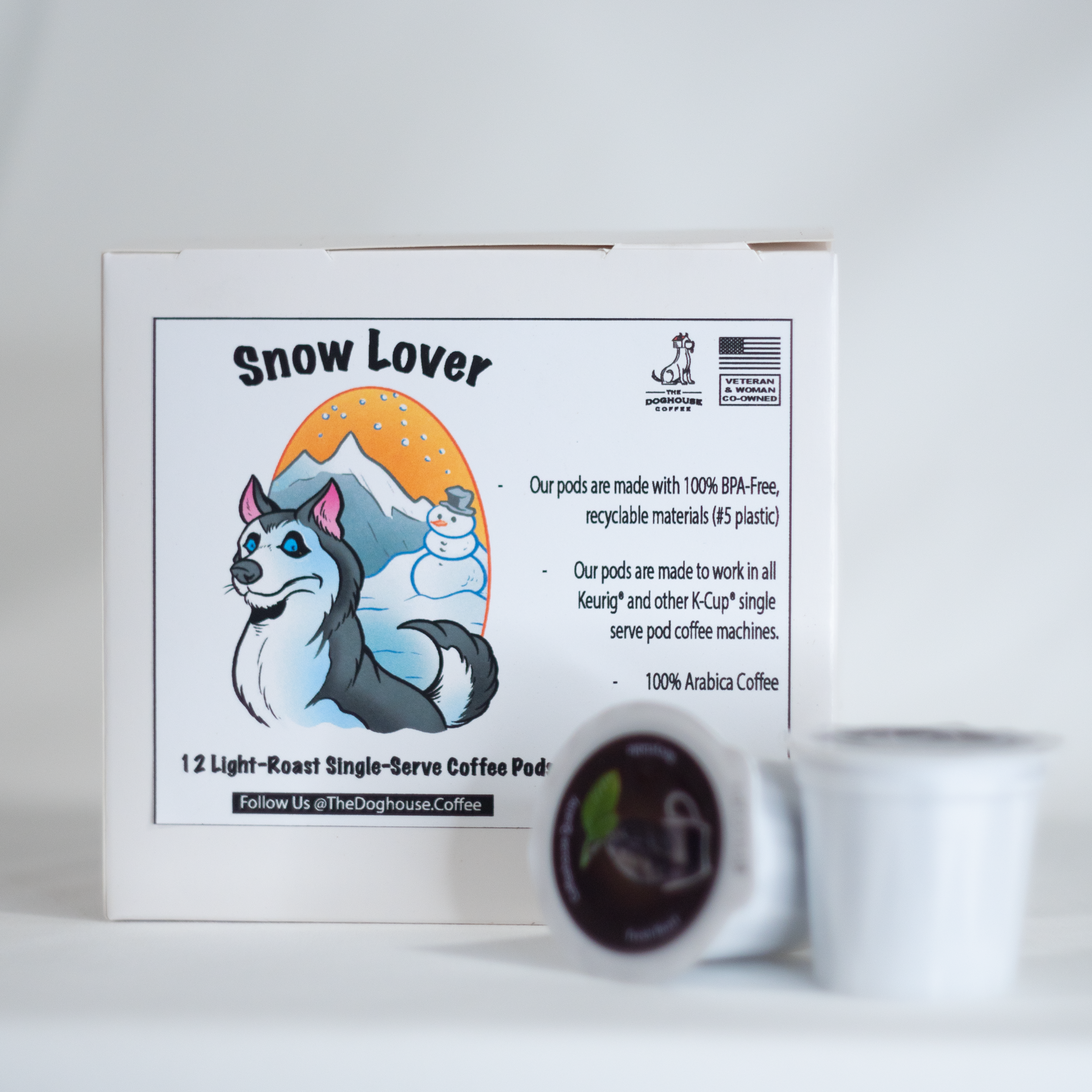 Snow Lover Roast K-Cups (12 Pods)