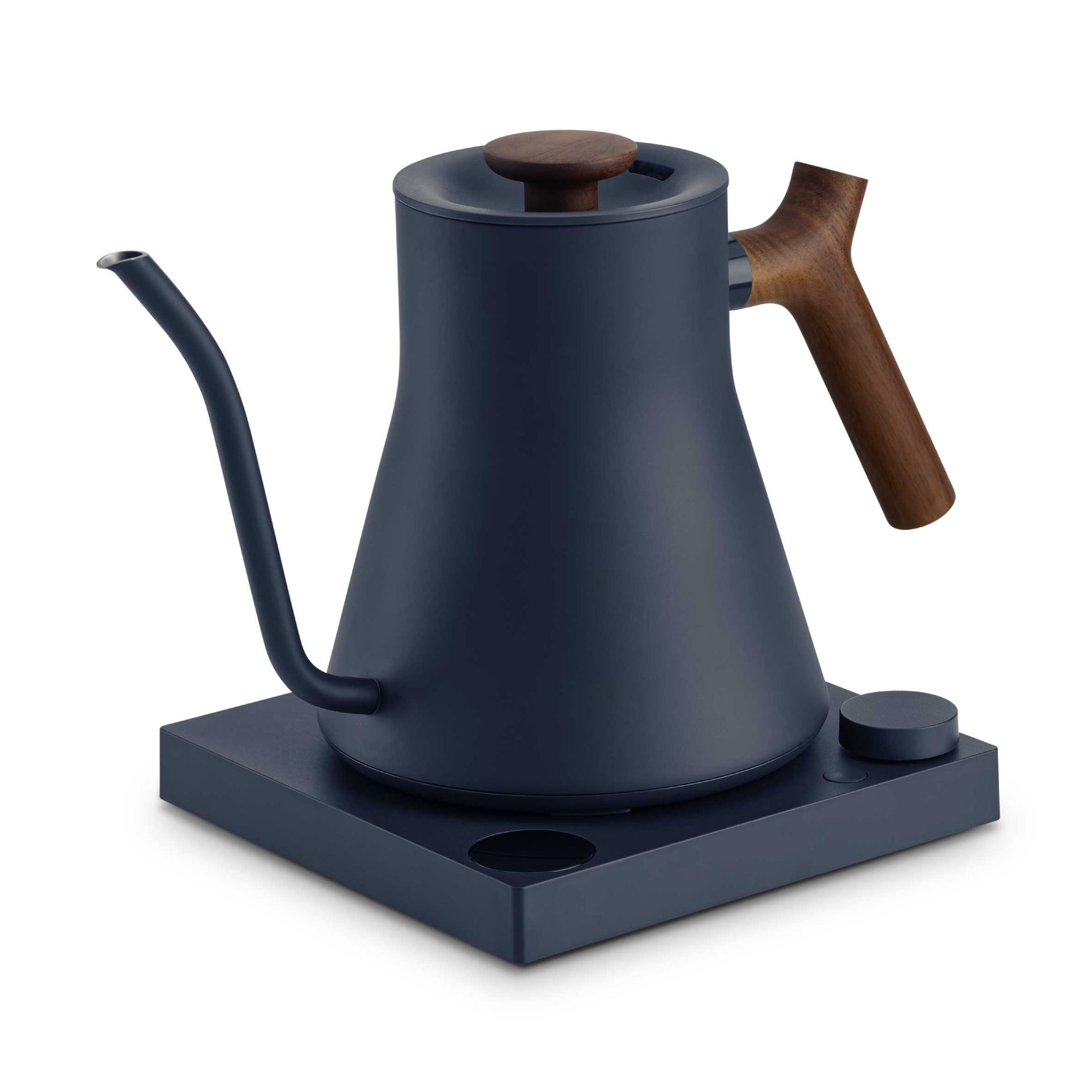 Fellow Stagg EKG Pro Electric Kettle - Stone Blue w/ Walnut