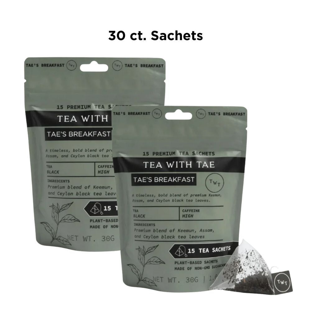 Tae's Breakfast Hot Tea Pouch