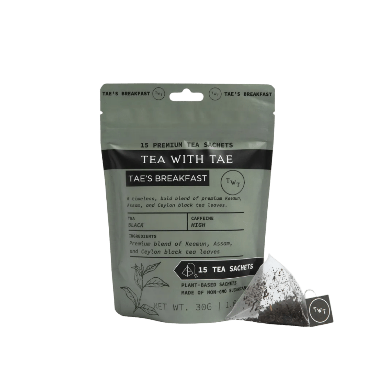 Tae's Breakfast Hot Tea Pouch
