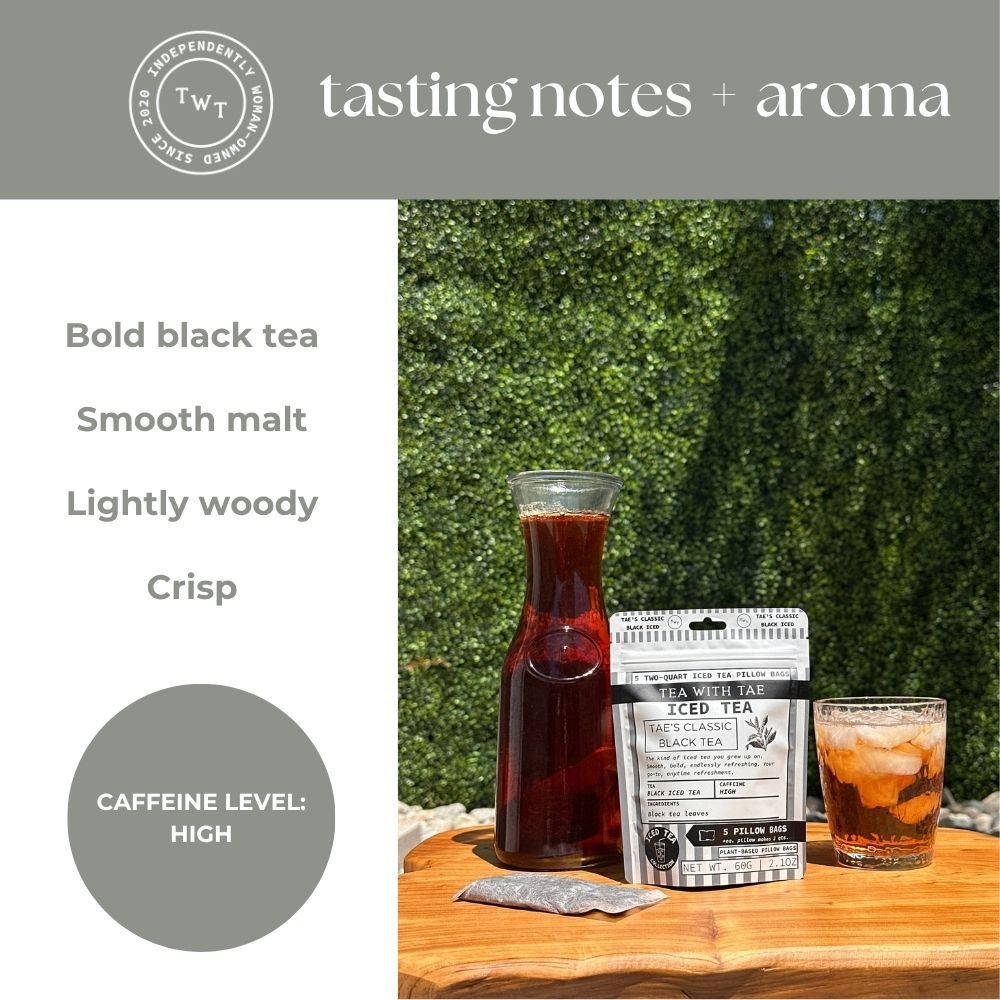 Tae's Classic Black Iced Tea Pouch