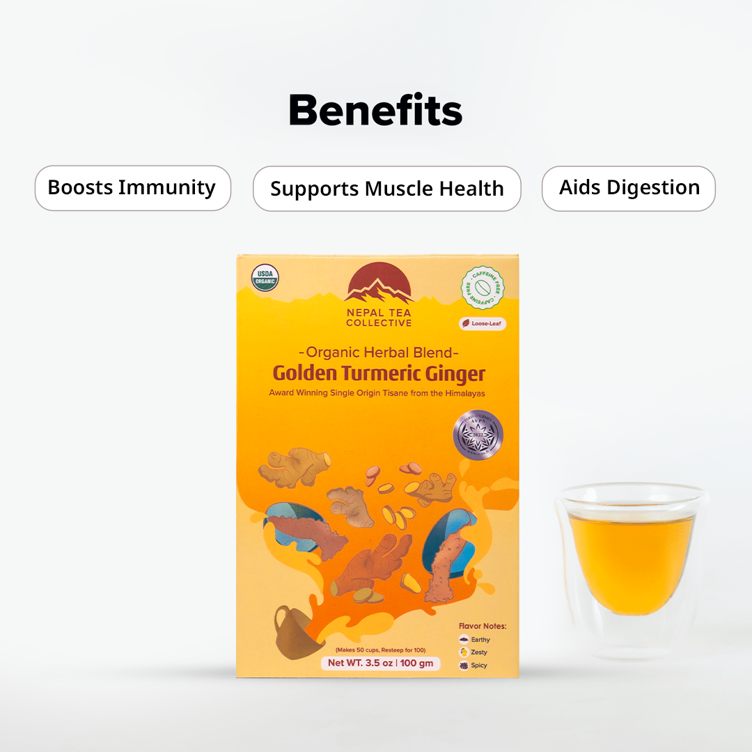 Organic Golden Turmeric Ginger