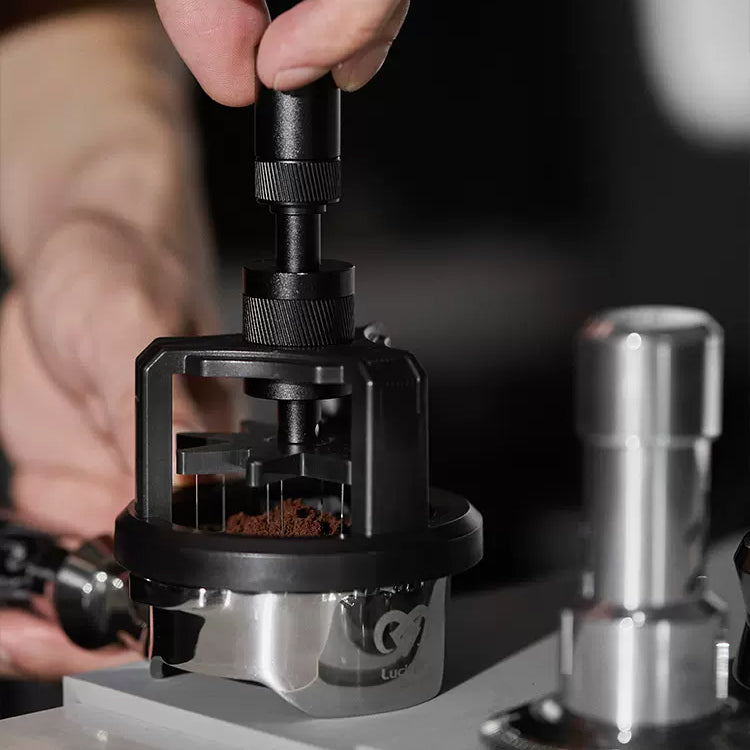 Geared Spinning WDT Tool - Espresso Distribution