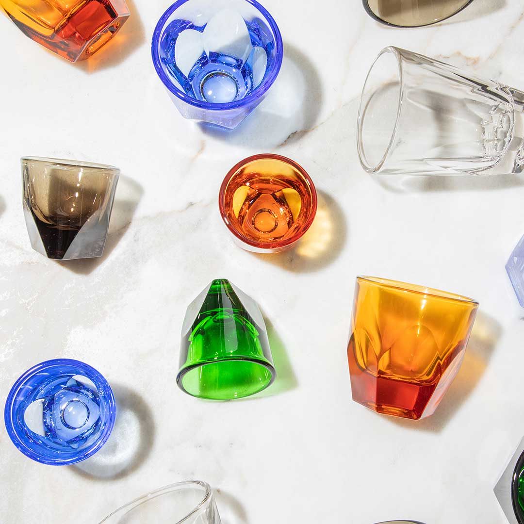 Vero Cortado Glass (4.25oz) - Ocean Blue