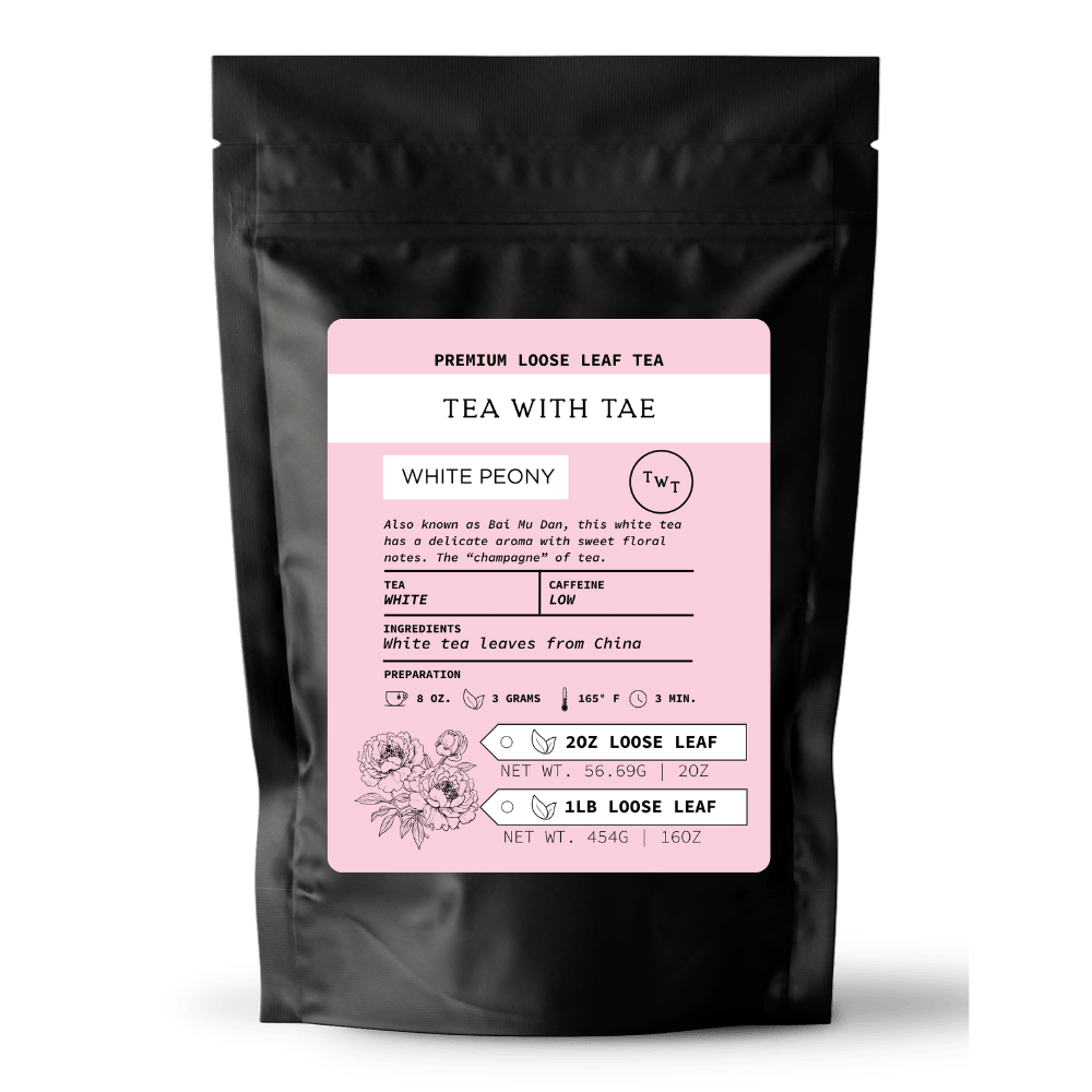 White Peony Loose Leaf Tea Pouch (2oz. or 1lb.)
