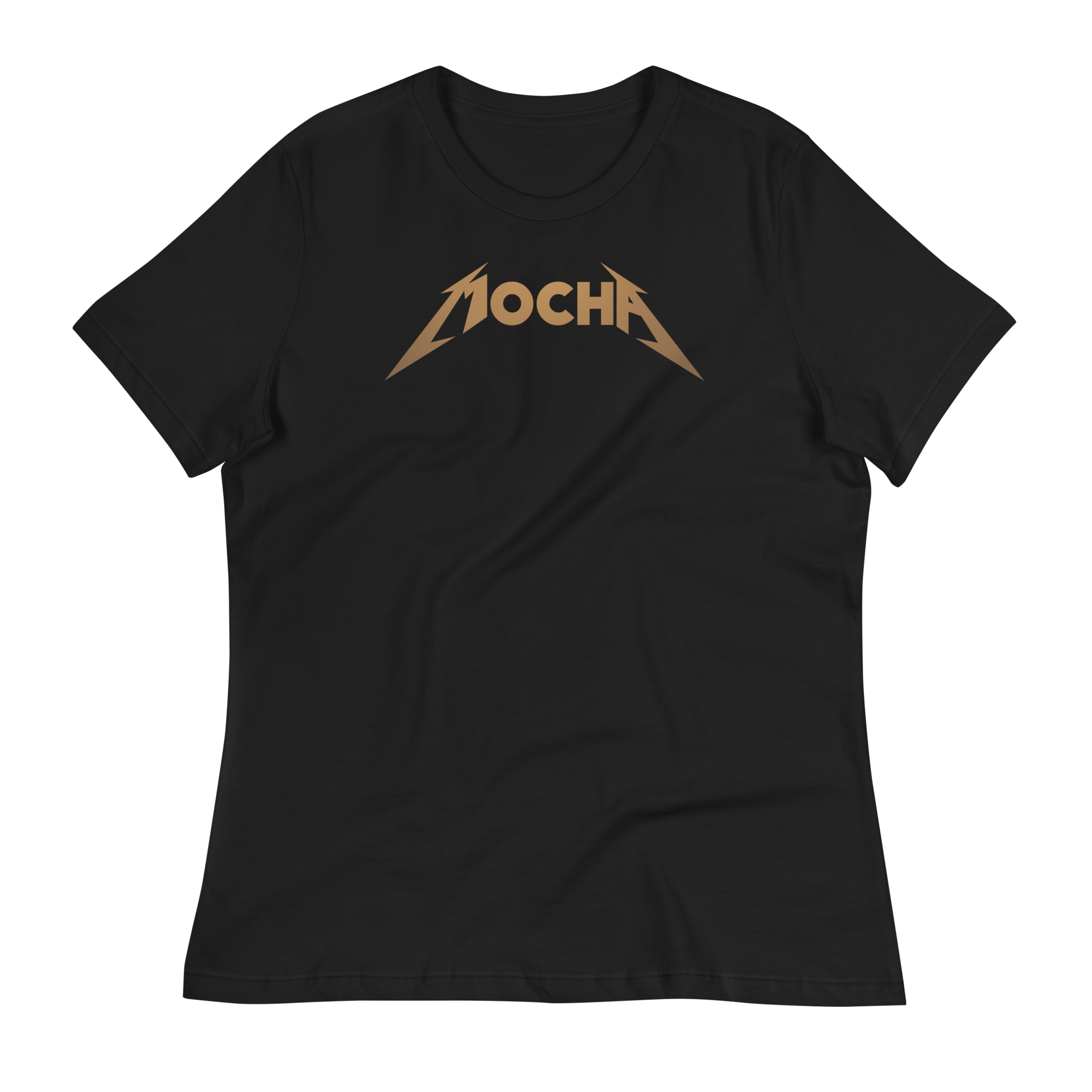 Mocha Women's Crew Neck T-Shirt
