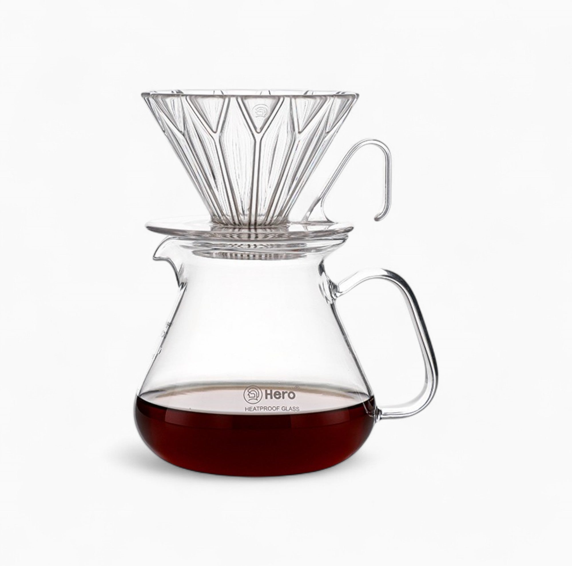 Diamond Pattern Prisma Pour Over Coffee Dripper
