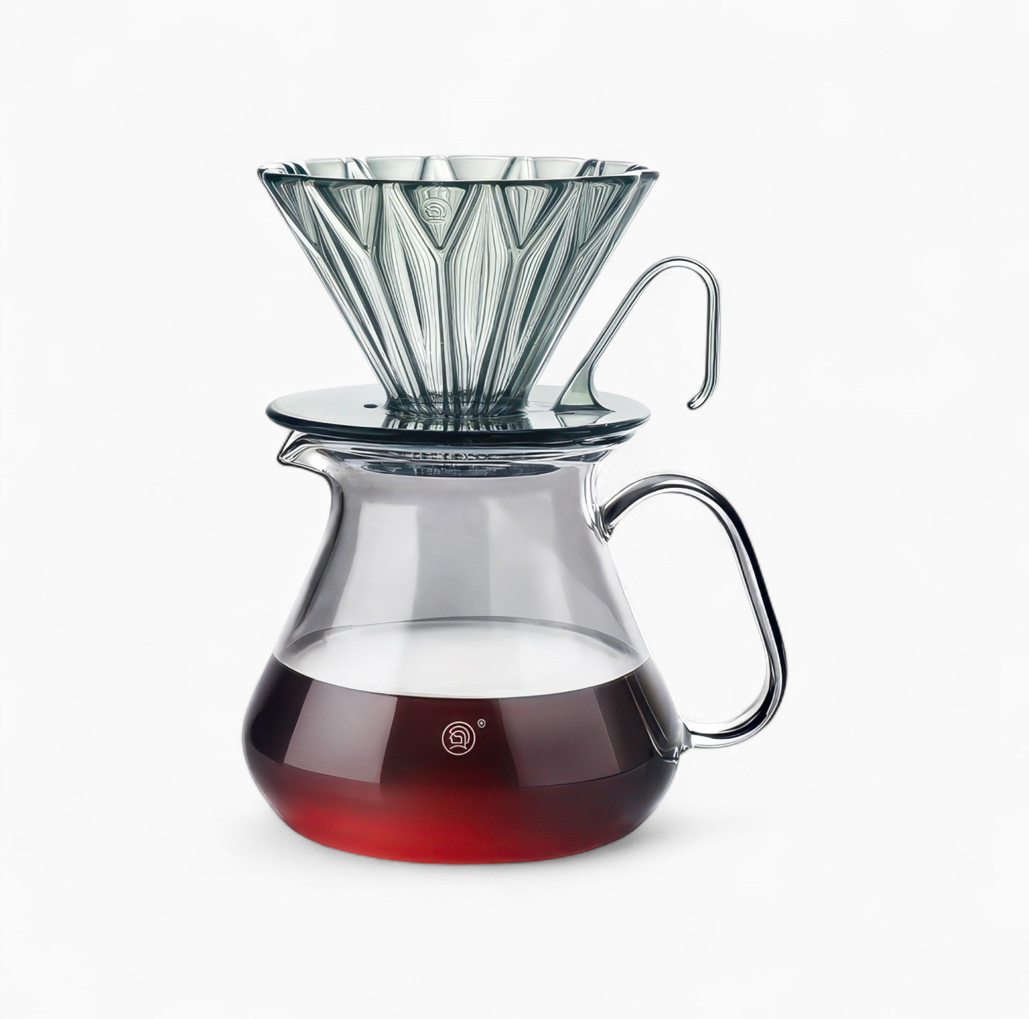 Diamond Pattern Prisma Pour Over Coffee Dripper